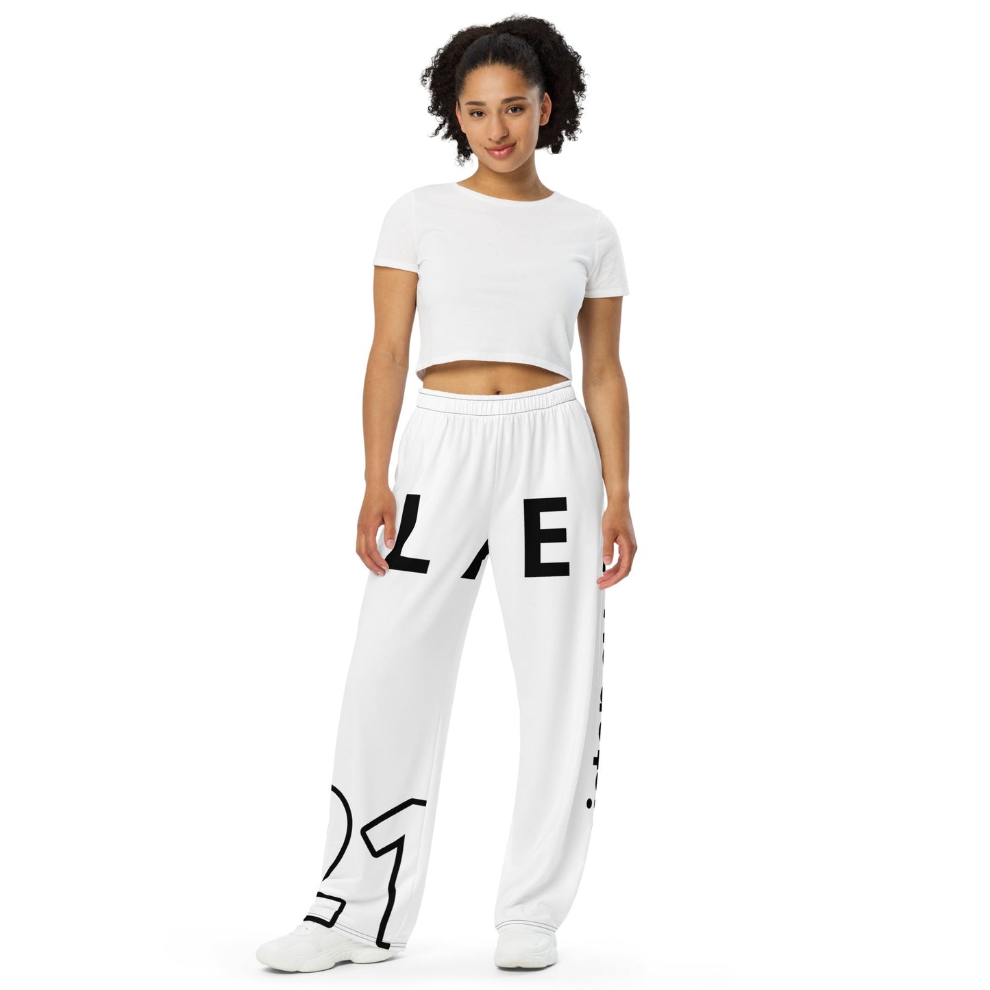 All - over print unisex wide - leg pants - TRENTON TOWERS FEDERAL LLC