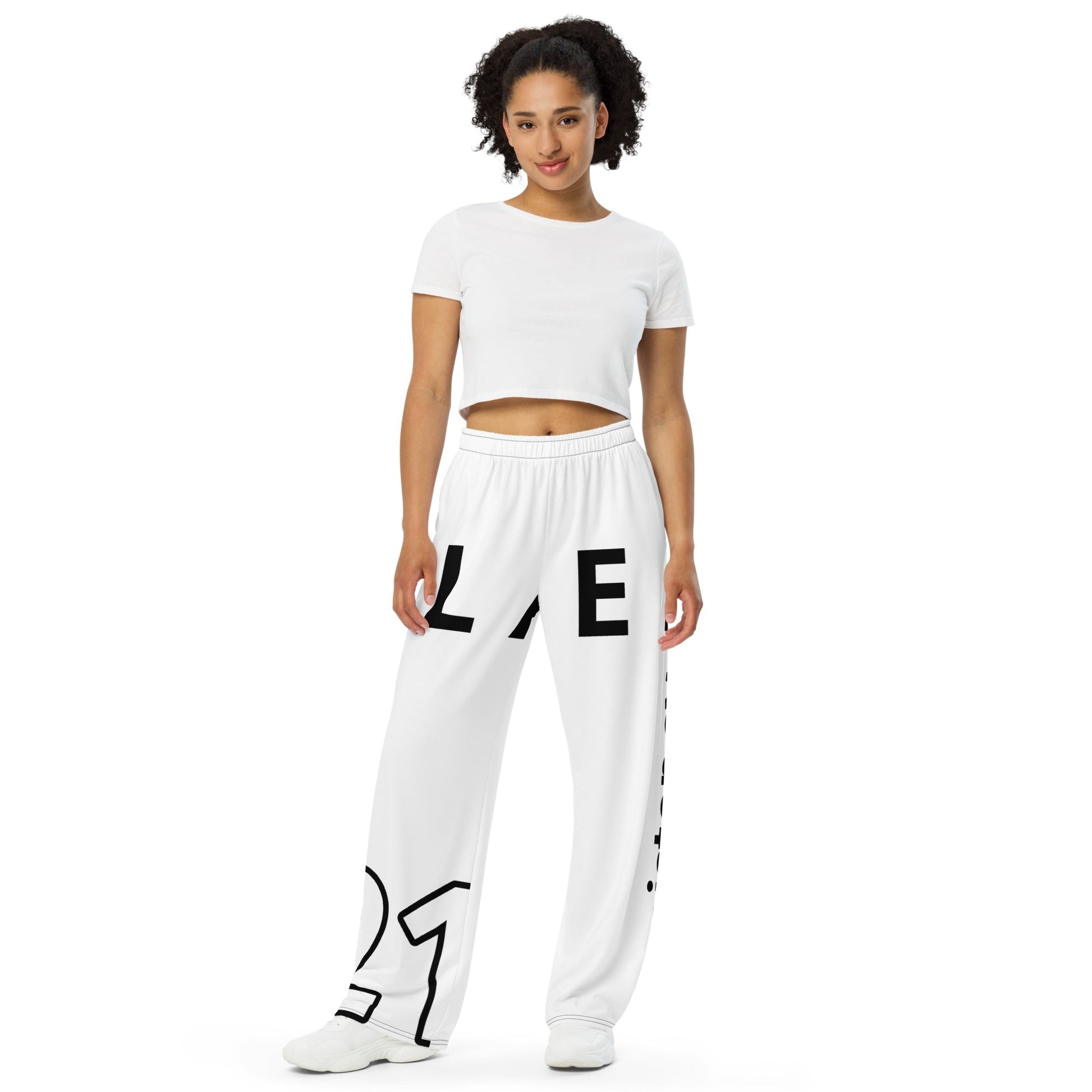All - over print unisex wide - leg pants - TRENTON TOWERS FEDERAL LLC