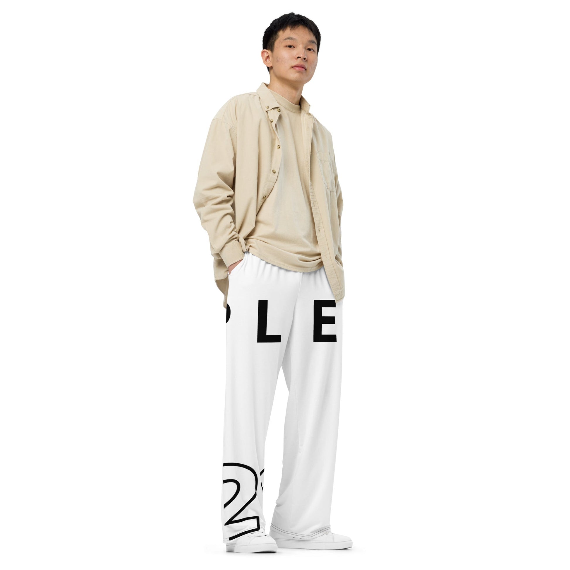 All - over print unisex wide - leg pants - TRENTON TOWERS FEDERAL LLC