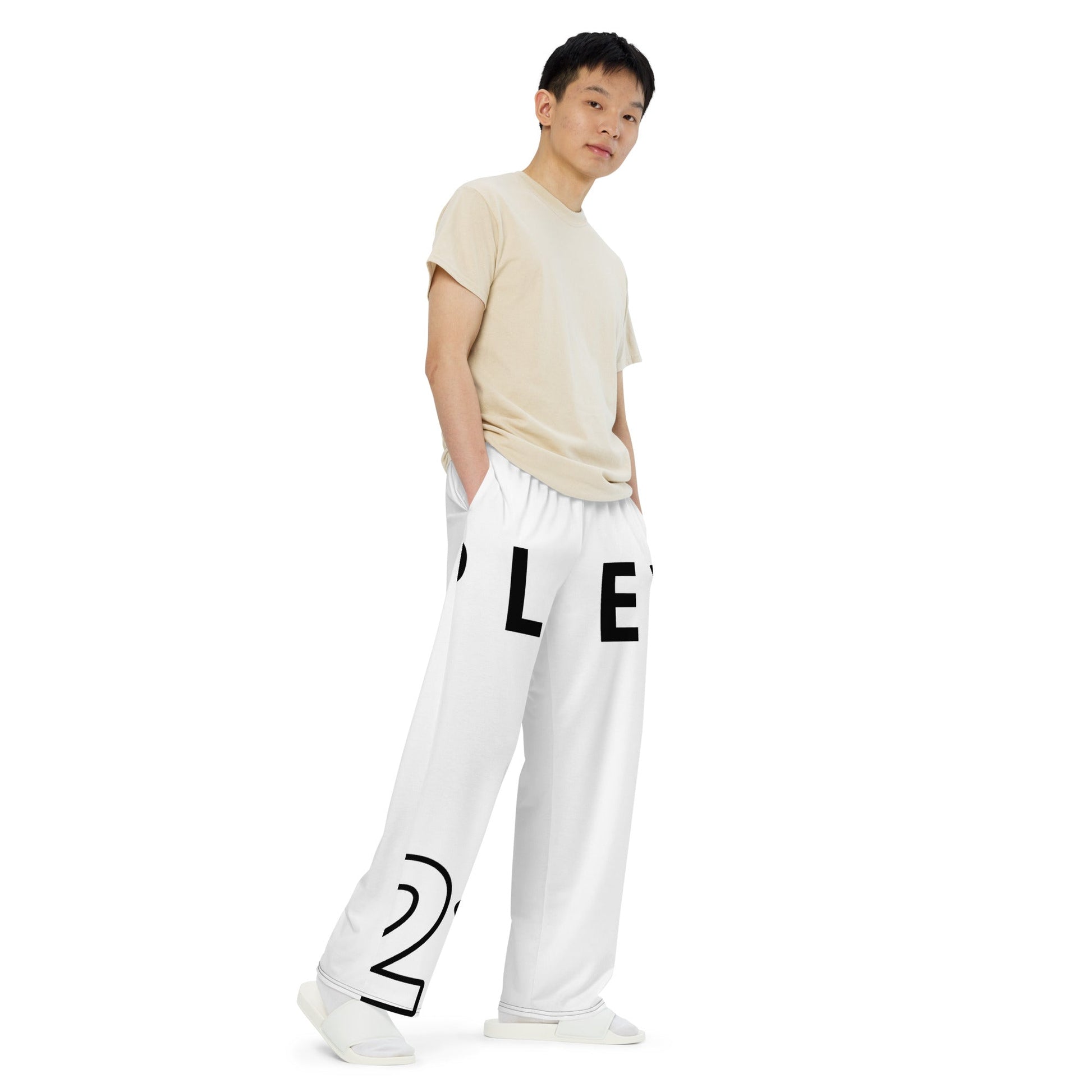 All - over print unisex wide - leg pants - TRENTON TOWERS FEDERAL LLC