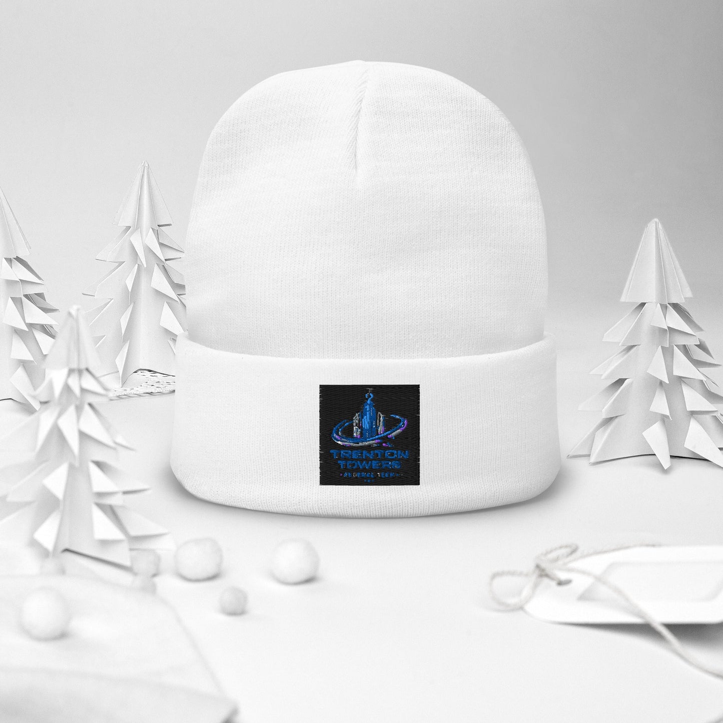 Embroidered Beanie - TRENTON TOWERS FEDERAL LLC