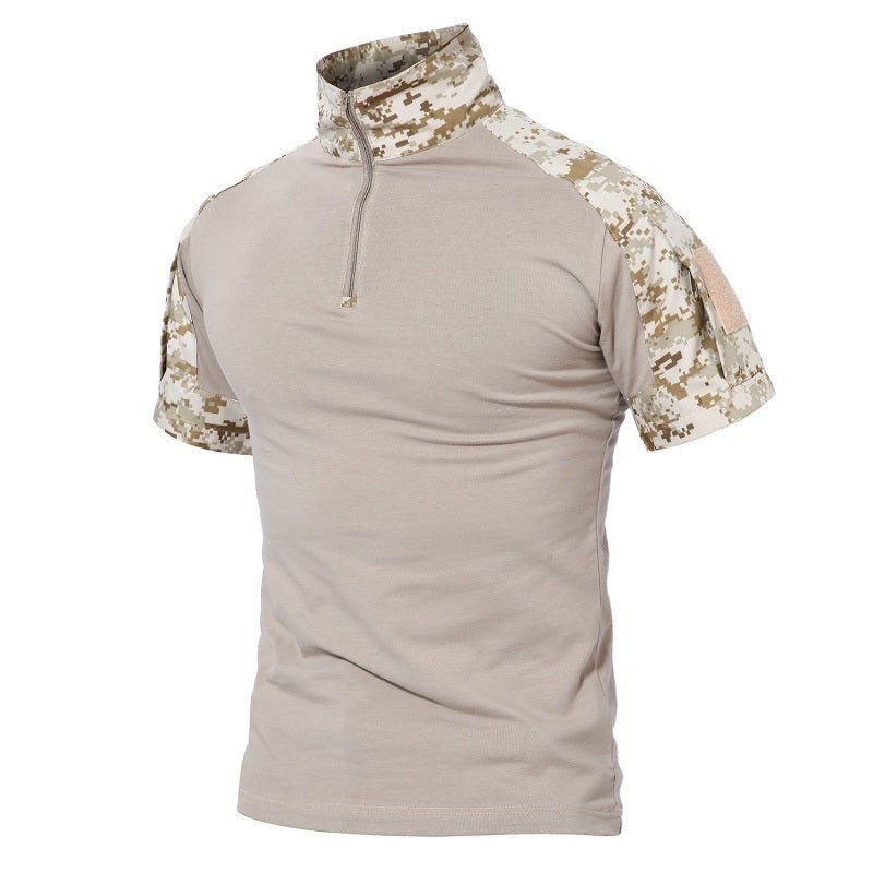 Men T-Shirts Multicam Camouflage Tactical T-Shirt Cotton Short Sleeve Top Tees Army Military Tee Shirts Paintball - TRENTON TOWERS FEDERAL LLC