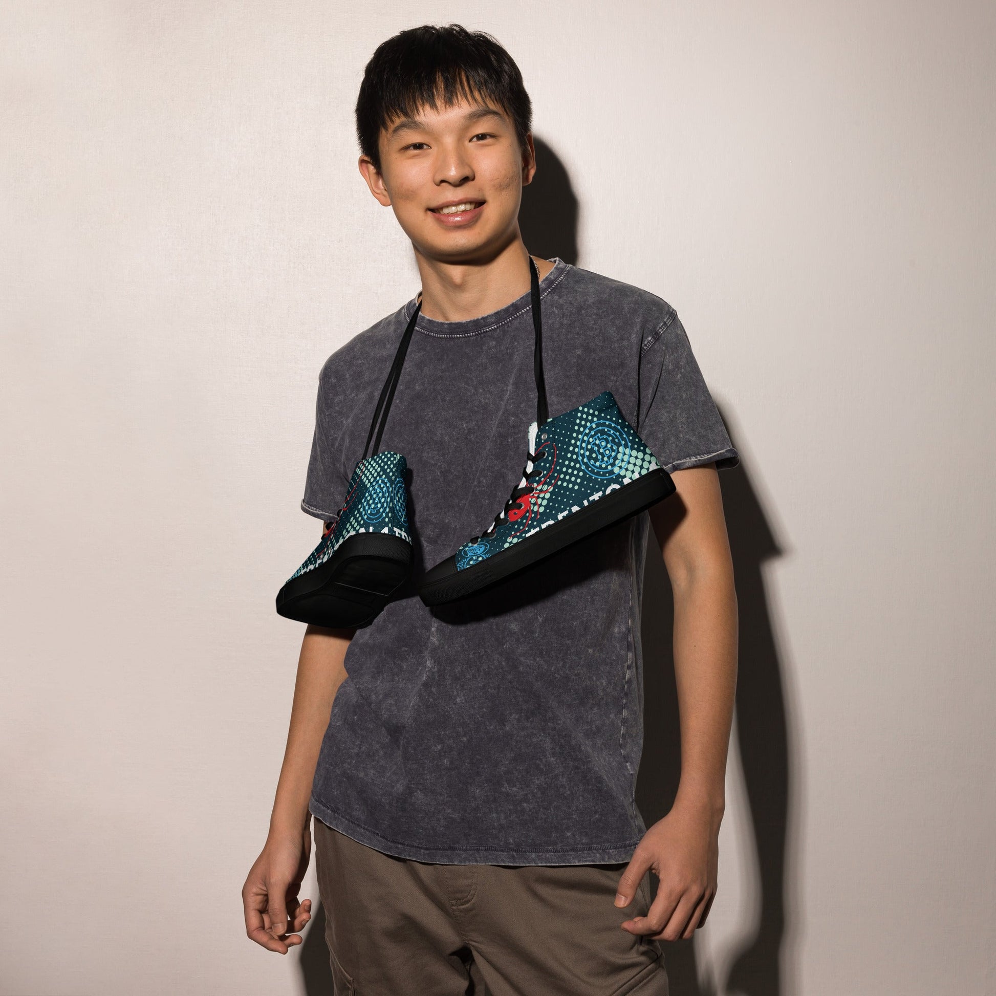 Men’s high top canvas shoes - TRENTON TOWERS Air force 1's - TRENTON TOWERS FEDERAL LLC