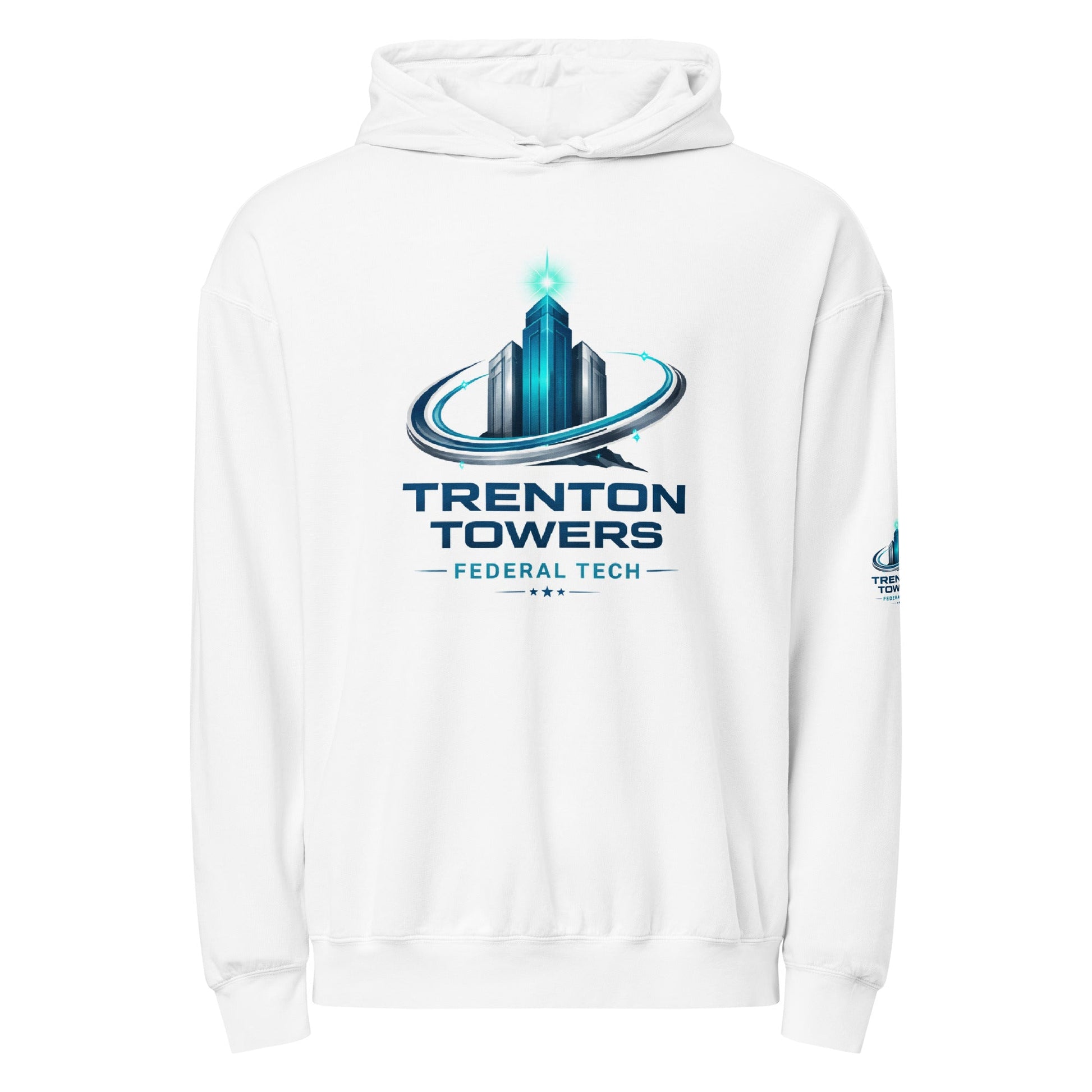 Unisex garment - dyed lightweight hoodie - TRENTON TOWERS FEDERAL LLC